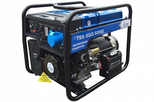 генератор бензиновый tss sgg 6000e