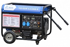 генератор бензиновый инверторный tss ggw 4.5/200e-r